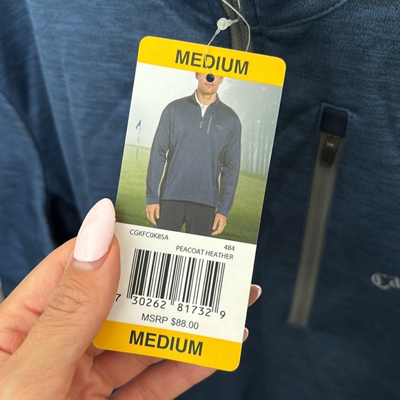 NWT Men’s Callaway Golf Sweatshirt - Picture 5 of 5